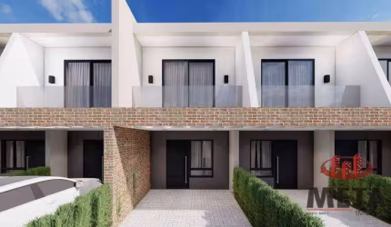 Casa com 2 dormitórios à venda, 90 m² por R$ 599.487,82 - Boa Vista - Joinville/SC