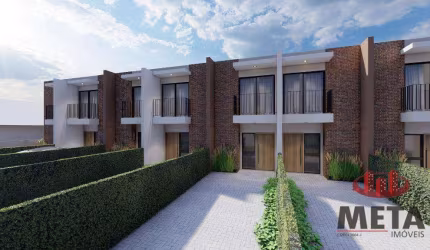 Casa com 2 dormitórios à venda, 92 m² por R$ 614.330,25 - Boa Vista - Joinville/SC