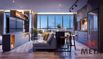 Cobertura com 1 dormitório à venda, 69 m² por R$ 695.608,97 - Saguaçu - Joinville/SC