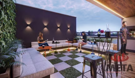 Apartamento Garden com 1 dormitório à venda, 51 m² por R$ 476.482,21 - Bucarein - Joinville/SC