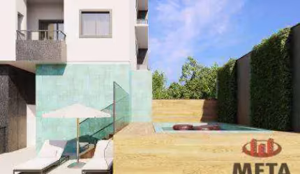 Apartamento com 2 dormitórios à venda, 45 m² por R$ 286.000 - Itaum - Joinville/SC