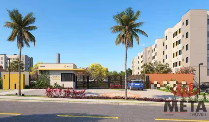 Apartamento com 2 dormitórios à venda, 43 m² por R$ 273.444,00 - Vila Nova - Joinville/SC