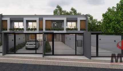 Sobrado com 3 dormitórios à venda, 111 m² por R$ 764.900,00 - Saguaçu - Joinville/SC