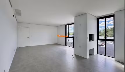 Apartamento novo em Novo Hamburgo pronto para morar com churrasqueira e garagem coberta