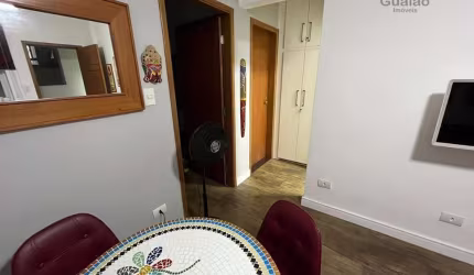 Alugo apartamento, 01 dormitório, Gonzaga, Santos