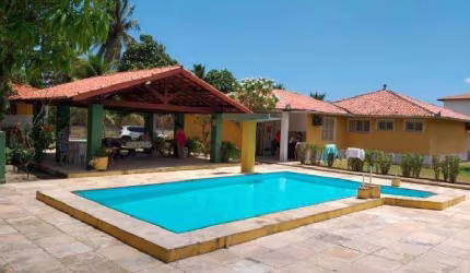 Casa de Praia/Usada para Locação em São Gonçalo do Amarante, Taíba, 5 dormitórios, 3 suítes, 5 banheiros, 22 vagas