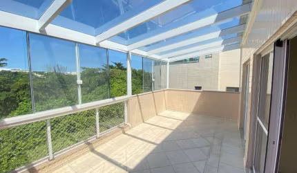 Cobertura linear no Recreio dos Bandeirantes