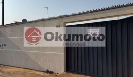 Casa para Locação em Pirassununga, Jardim Millenium, 1 dormitório, 1 banheiro, 2 vagas