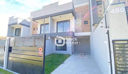 Sobrado com 3 dormitórios à venda, 166 m² por R$ 1.108.000,00 - Água Verde - Curitiba/PR