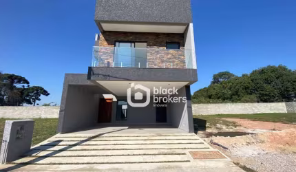 Sobrado Alto Padrão 3 Quartos, 1 Suíte 2 Demi Suítes à Venda, 170 m² por R$ 990.000 - Costeira - São José dos Pinhais/PR