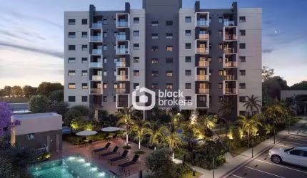 Apartamento 2 Quartos, Sacada Com Churrasqueira à Venda, 47 m² por R$ 430.270 - Hauer - Curitiba/PR