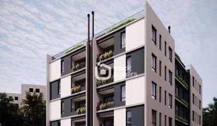 Apartamento com 2 dormitórios à venda, 60 m² por R$ 506.435 - Novo Mundo - Curitiba/PR