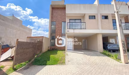 Sobrado Mobiliado Condomínio Fechado 3 Quartos à Venda, 150 m² por R$ 949.000 - Costeira - São José dos Pinhais/PR