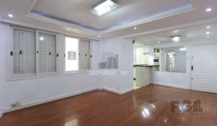 Apartamento semi-mobiliado, possui 3 dormitórios, sendo 1 suíte
