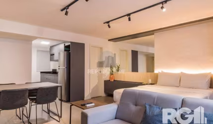 Studio com localização no Centro Histórico de Porto Alegre, uma das ruas mais ch