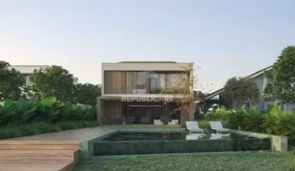 Excelente residência no Condomínio Terra Ville, com aproximadamente 500m² privat