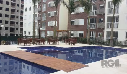 Apartamento de 2 dormitórios, 1 suíte, 1 vaga escriturada no condomínio Barra Ga