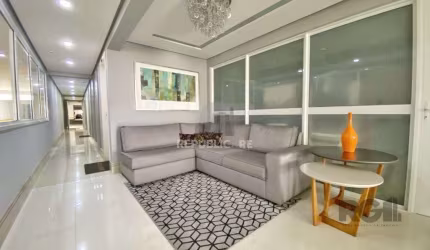 Excelente apartamento 1 dormitório com suíte , lavabo e vaga coberta