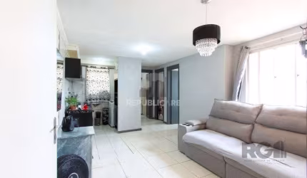 Apartamento de 2 dormitórios com vaga rotativa no bairro Vila Nova Porto Alegre