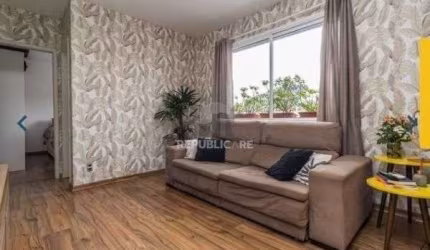 Apartamento em Porto Alegre, no bairro Camaquã, com 1 dormitório(s), e 1 banheir