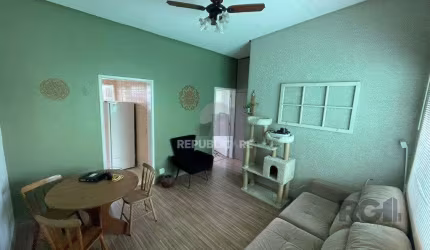 Apartamento 1 dormitório 40m² mobiliado com eletrodomésticos.