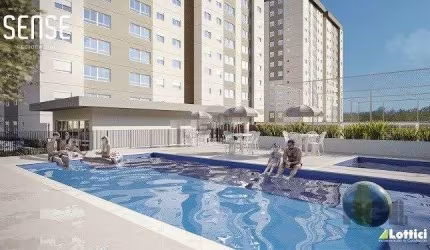 Apartamento a venda no Residencial Sense último andar, NOVO.