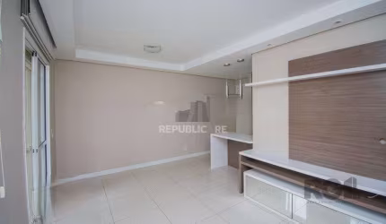 Apartamento com 3 dormitórios, 1 vaga escriturada e pátio privativo no Bairro Hu