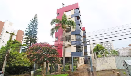 Apartamento de dois dormitórios e uma vaga de garagem na Rua Marcelo Gama, bairr