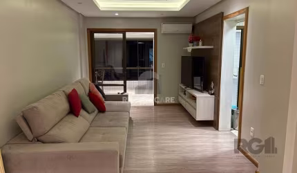 Apartamento mobiliado, 3 dormitórios, 1 suíte, vaga de garagem, Bairro Vila Euni