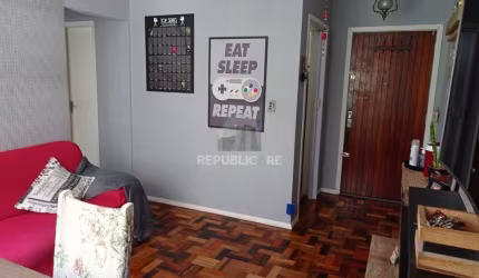 Apartamento para Venda - 52.77m², 2 dormitórios, 1 vaga - Cristal, Porto Alegre