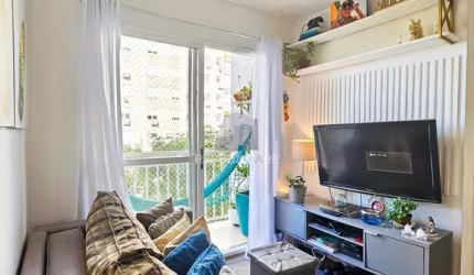 Apartamento de 2 quartos, com suíte, churrasqueira, vaga escruturada, infra comp
