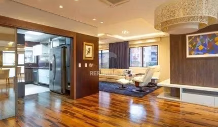 Vende-se amplo apartamento luxuoso 3 suítes e 3 vagas, hidro, mobiliado, dependê