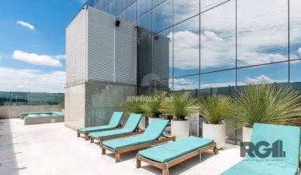 Loft no Tren City andar alto