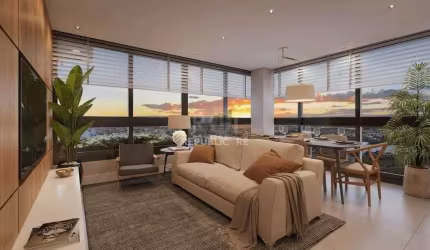 Apartamento para Venda - 92.82m², 2 dormitórios, sendo 2 suites, 1 vaga - Centro