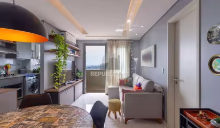 Apartamento de 1 dormitório mobiliado no pornto mais alto do Petrópolis,