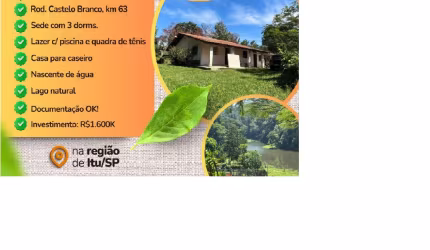 Sitio Monjoly - Oportunidade para investimento ou moradia