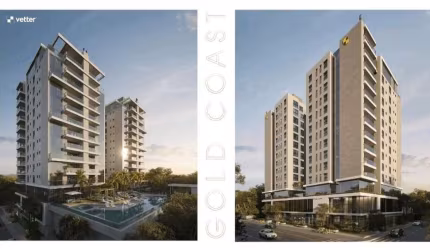 Apartamento com 3 suítes frente mar Torre Sul - Gold Coast
