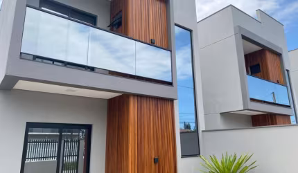 Sobrado novo com 2 quartos em Barra Velha SC