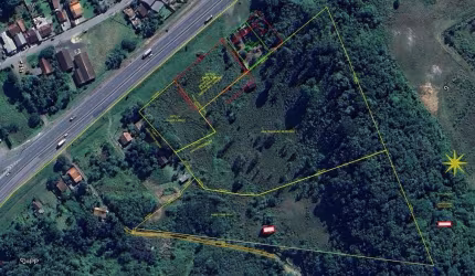 Excelente Terreno Frente BR 101 - Araquari (INVESTIMENTO)