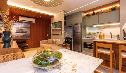 Apartamento de 70m², 2 quartos sendo 1 ou 2suíte, no setor Marista na Rua 1128.