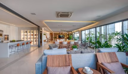 Apartamentos de 4 suítes e 3 vagas, Sunna by Opus, situado no bairro Setor Oeste em Goiânia