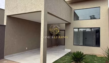 Belíssima Casa no Residencial Petra - SENADOR CANEDO