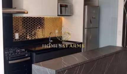 Apartamento mobiliado de 49m², localizado no Edifício Residencial Metropolitan Sidney Business &amp; Lifestyle, Jardim Goiás.