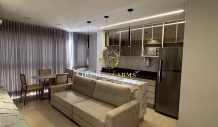Apartamento mobiliado de 49m², localizado no Edifício Residencial Metropolitan Sidney Business &amp; Lifestyle, Jardim Goiás.