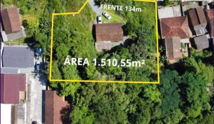 Terreno à venda, 1510 m² por R$ 798.000,01 - Fortaleza - Blumenau/SC