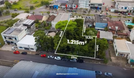 Terreno com 1.215,00m à Venda, Centro - Portão