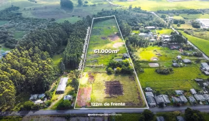 Área com 6 hectares, à venda no Bairro Socorro - Portão