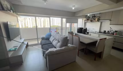 Duplex mobiliado com vista livre no Jardim Aquarius