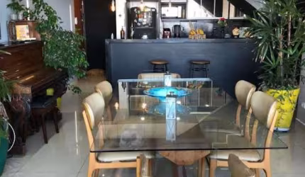 APARTAMENTO DUPLEX  À VENDA/LOCAÇÃO COM OS MÓVEIS - 182m² - 3 DORMITÓRIOS 2 SUÍTES - PIAZZA MONET - VILA EMA