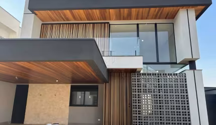 LINDO SOBRADO À VENDA - 265m² - 4 SUÍTES 1 SUÍTE MÁSTER COM CLOSET - CONDOMÍNIO RESERVA RUDÁ - SJC